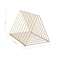 Martha Stewart Ryder Gold Metal 9 Slot Triangle Magazine File Holder, Desktop Organizer Sorter HH-OHD16-GLD-MS - alternate 6